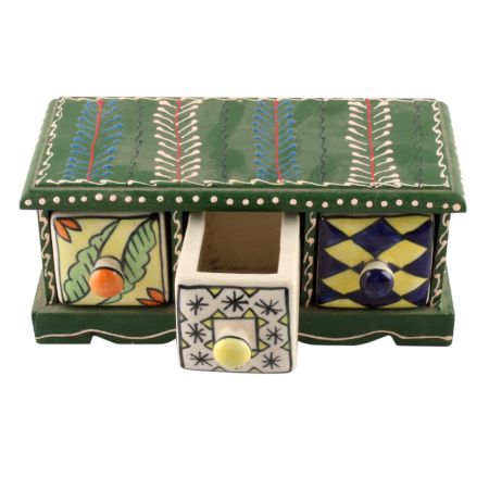 Spice Box-1450 Masala Rack Container Gift Item